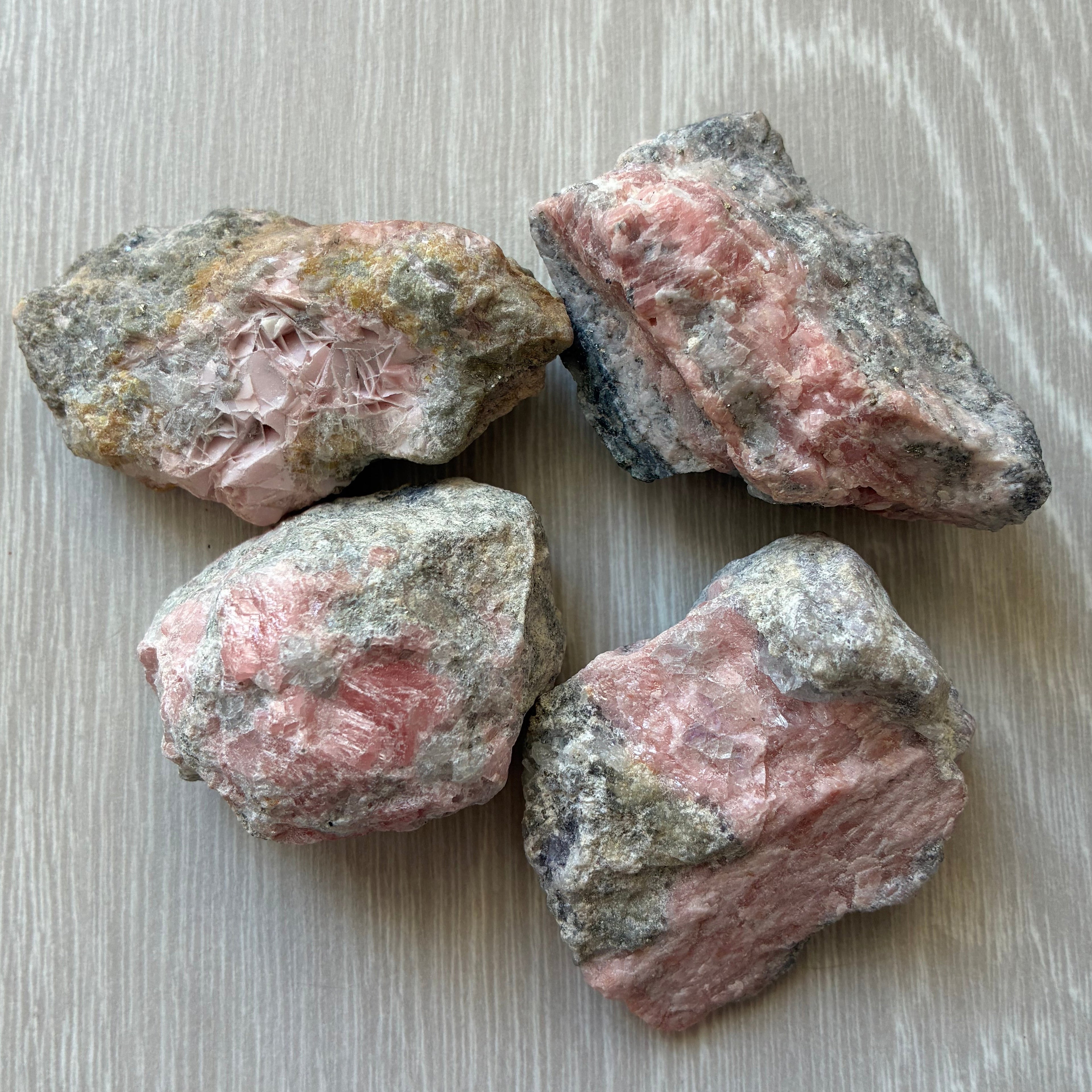 Rodokrosiitti raakapala