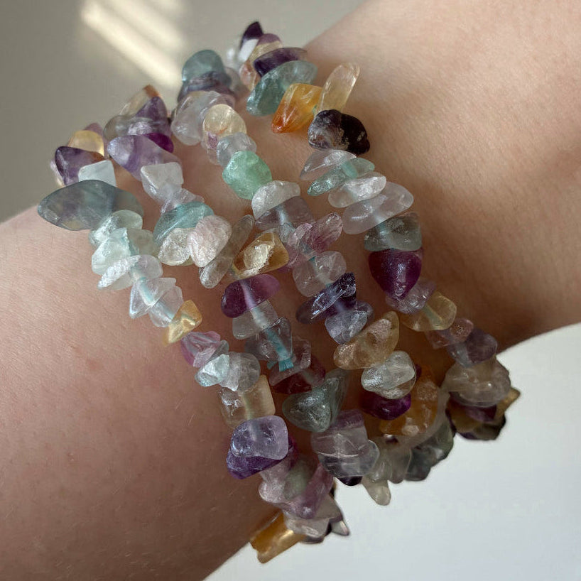 Fluoriitti rannekoru